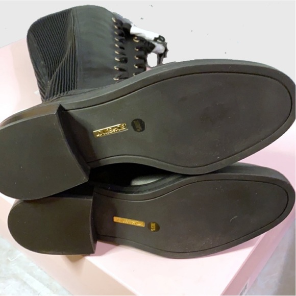 Louise et Cie “Voshell” Tall Lace-Up Leather Riding Boots NWT Women’s Size 7 - Picture 8 of 8